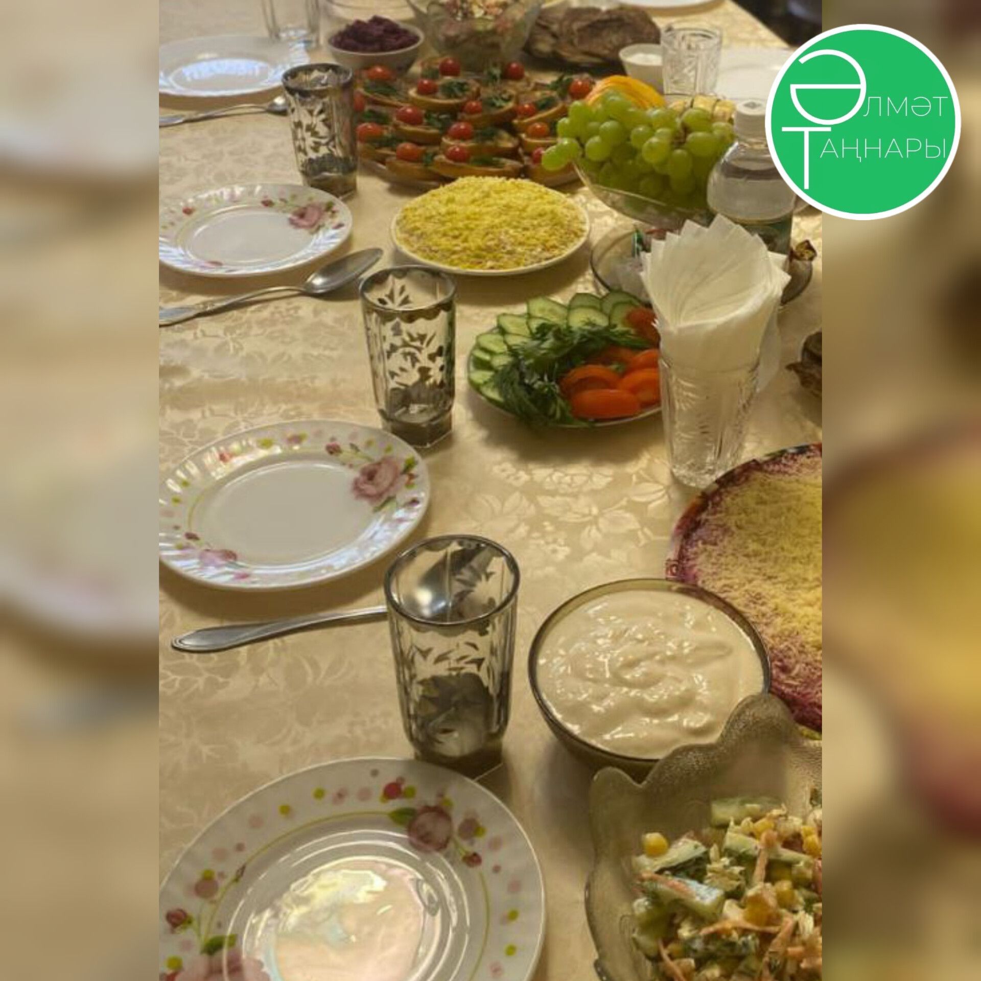 Әлмәттә махсус хәрби операциядә катнашучылар гаиләләренең чираттагы очрашуы булды