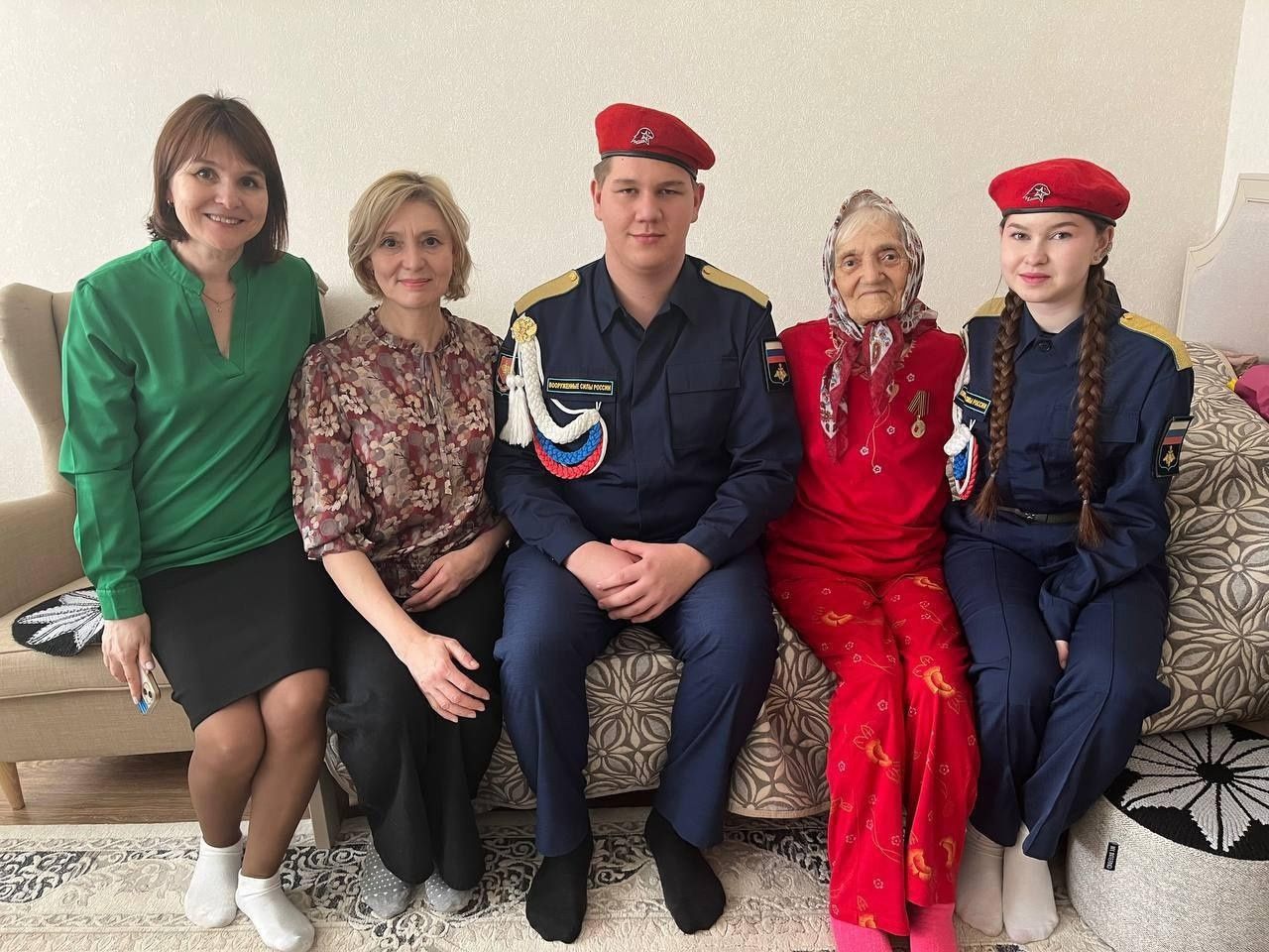 Әлмәт районында Бөек Ватан сугышы ветераннарын хөрмәтләү дәвам итә