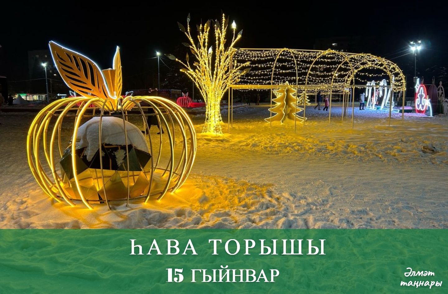 15 гыйнварга һава торышы