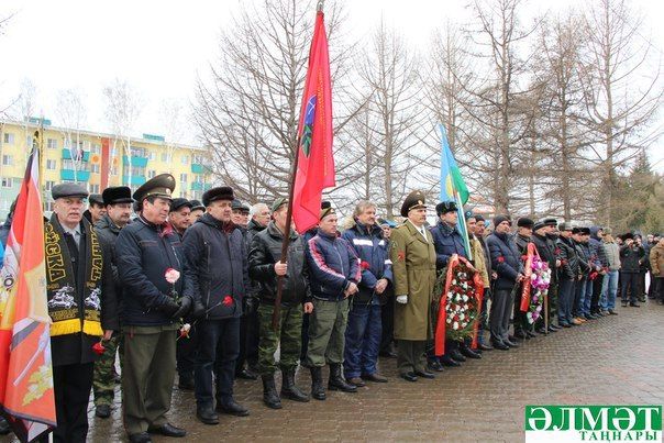 Әлмәттә Совет гаскәрләрен Әфганстаннан чыгаруның 37 еллыгын билгеләп үттеләр