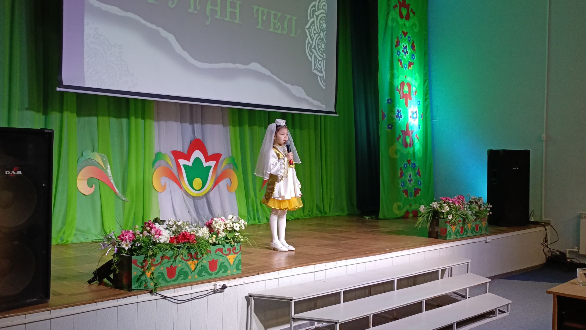 21 февральдә Әлмәт җирлегендә Халыкара туган тел көнен билгеләп уздылар