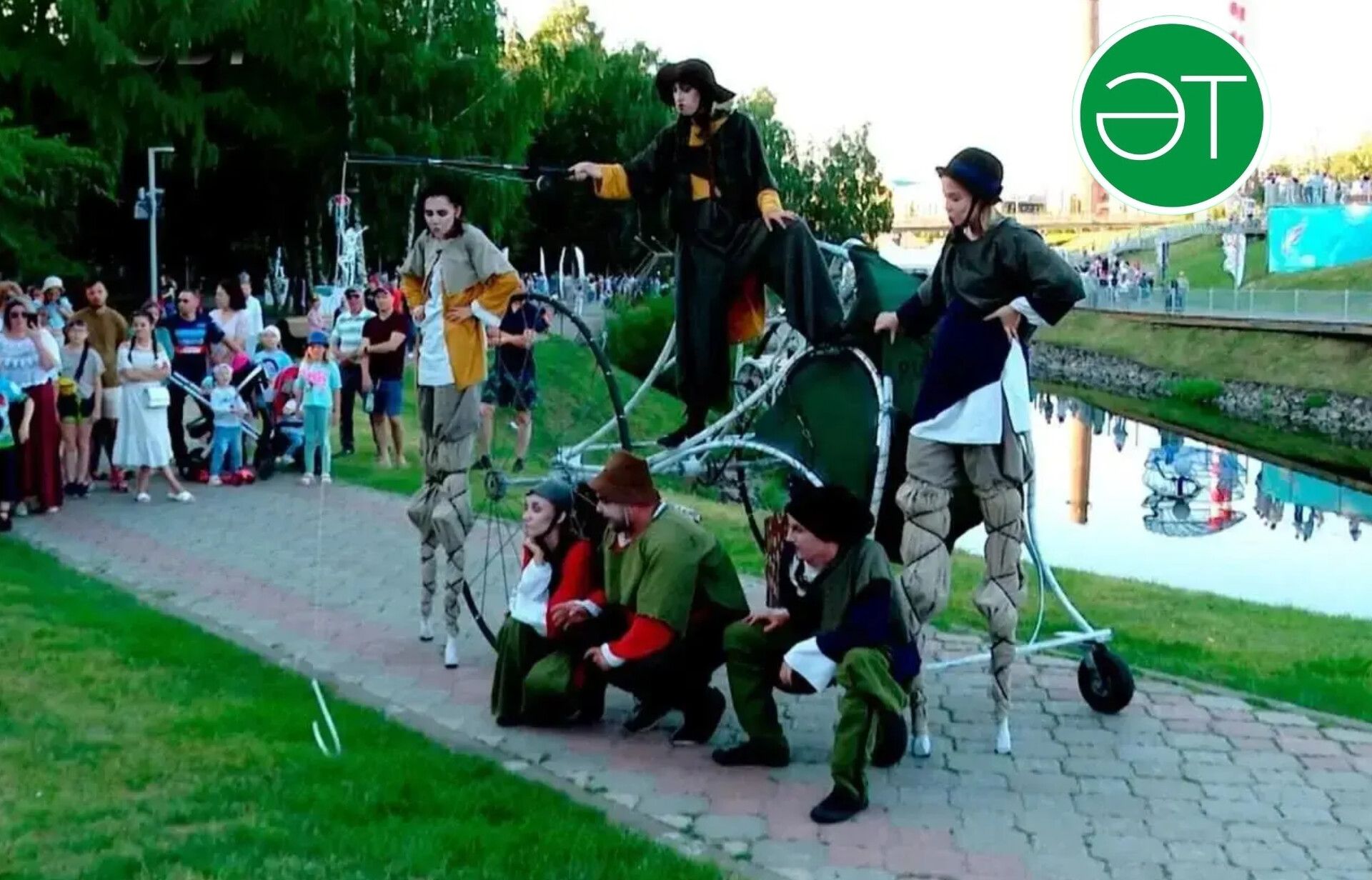 Әлмәттә «Каракүз» скверында  «Сәхтиан» спектаклен күрсәтәчәкләр