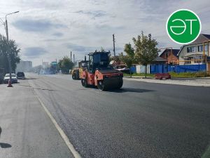 Әлмәттә юлларны  кышка әзерлиләр