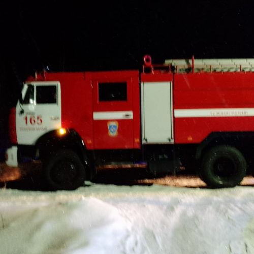 Әлмәт районында мунча янган