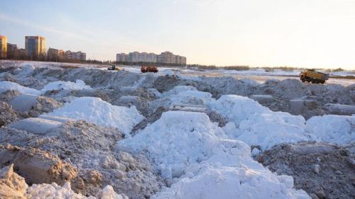 Әлмәттән 22 000 куб метрдан артык кар чыгарылган