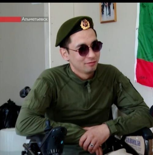 Махсус хәрби операциядә катнашучы әлмәтле: йөрәгемдә патриотлык хисе яши