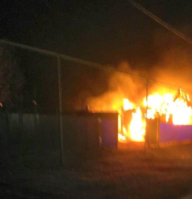 В Альметьевском районе сгорел дом