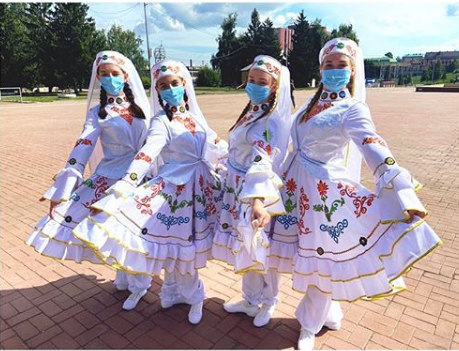 Молодежь Альметьевска присоединилась к акции «Всемирная неделя ношения масок»