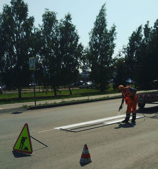 На одной улице Альметьевска установили знак