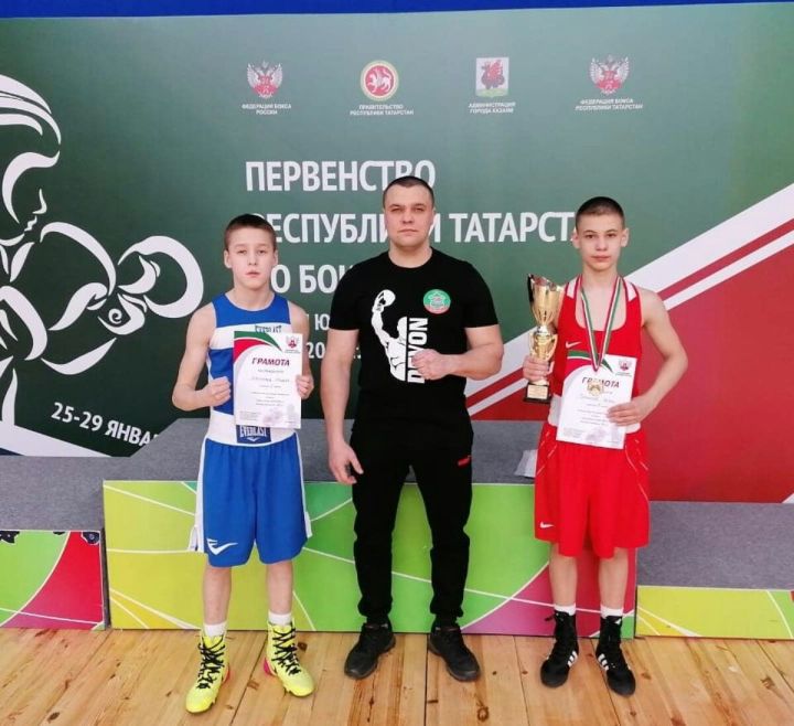 Әлмәт спортчылары бокс буенча Татарстан беренчелегендә җиңү яулады