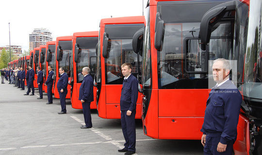 Татарстан шәһәрләренә  илкүләм проект буенча яңа автобус һәм трамвайлар кайтарылачак