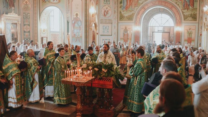 Әлмәт епархиясе оешуга 10 ел тулу уңаеннан тантаналы чара узды