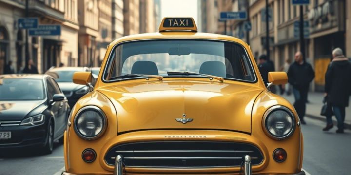 Әлмәтле машинасын таксига охшатып буяган өчен штраф түләячәк