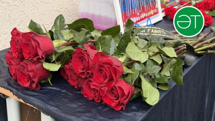 Әлмәттә пилот Тимур Хисмәтуллин хөрмәтенә мемориаль такта урнаштырдылар