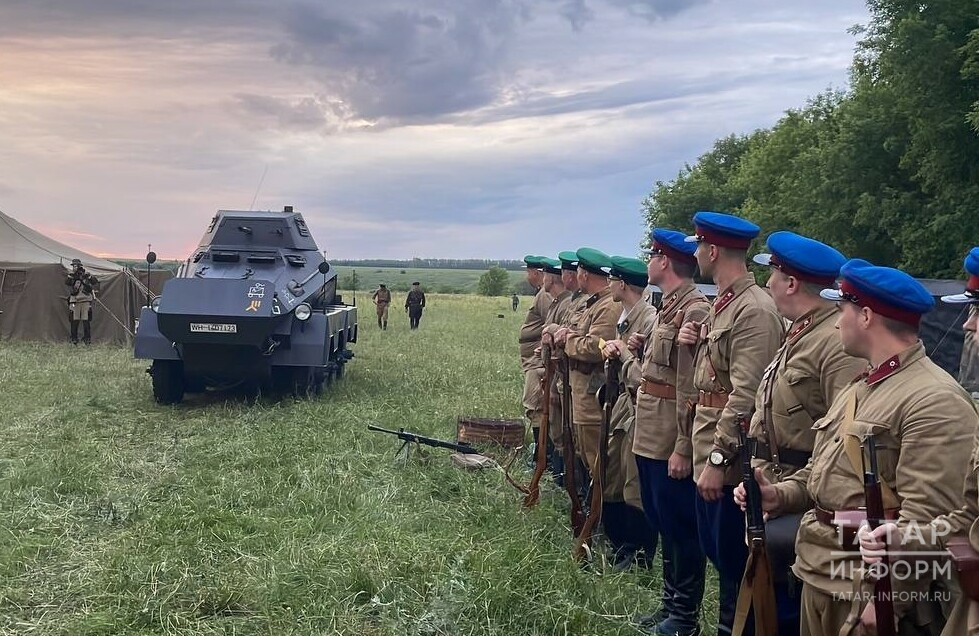 Боек Ватан сугышы елларын реконструкцияләү, Татар-информ фотосы