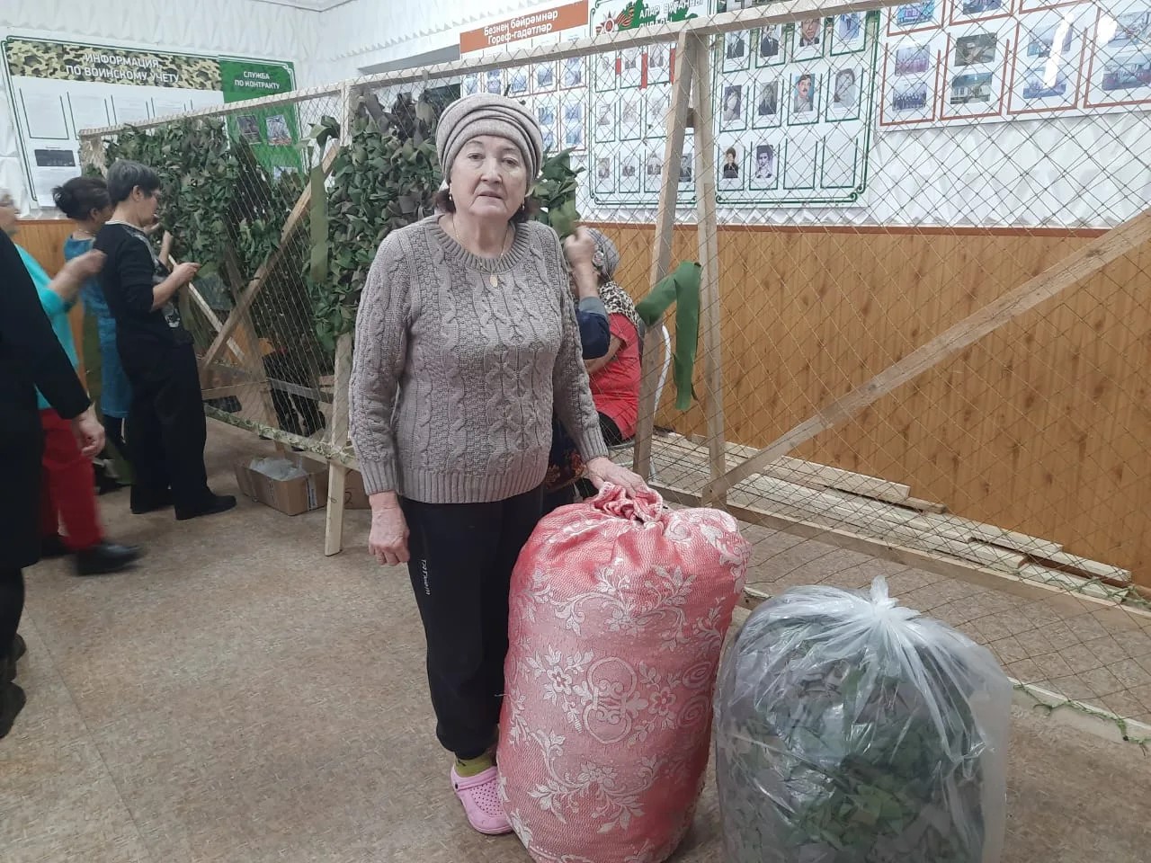 Сәвия ханым волонтер булып эшләргә дә җитешә