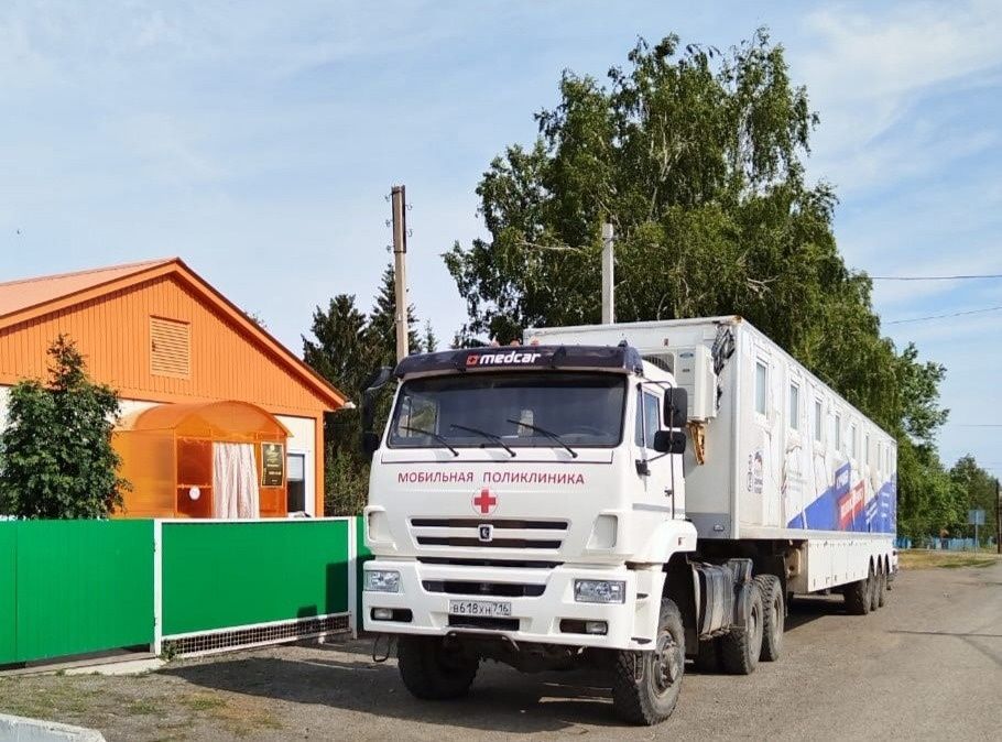 Авылда мобиль поликлиника