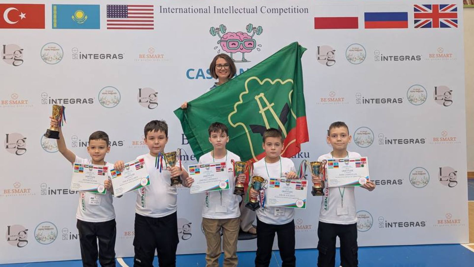 Әлмәт егетләре International Match Competition CASPIAN CUP 2025 халыкара олимпиадасында катнаштылар