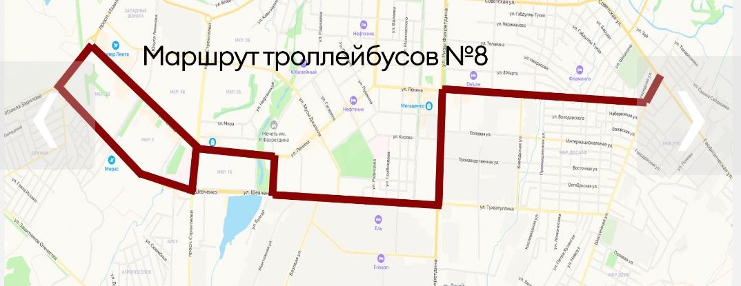 Әлмәттә 9 майга җәмәгать транспорты хәрәкәте схемалары үзгәртелде