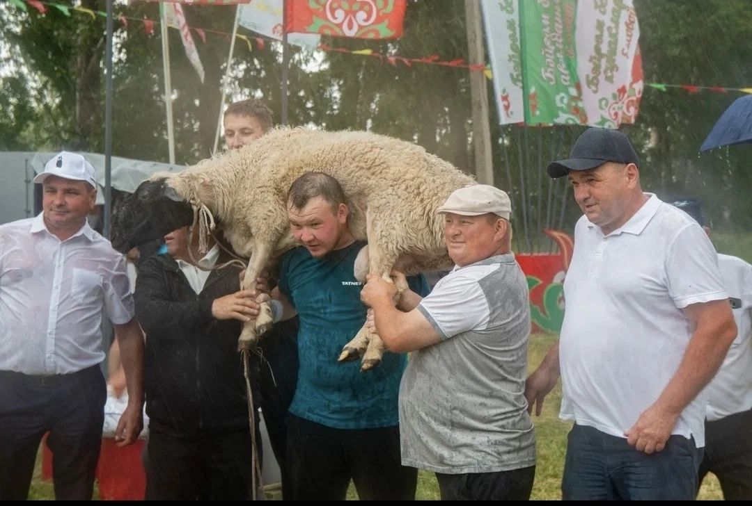 Әлмәт районы Елховойда авыл көне узды