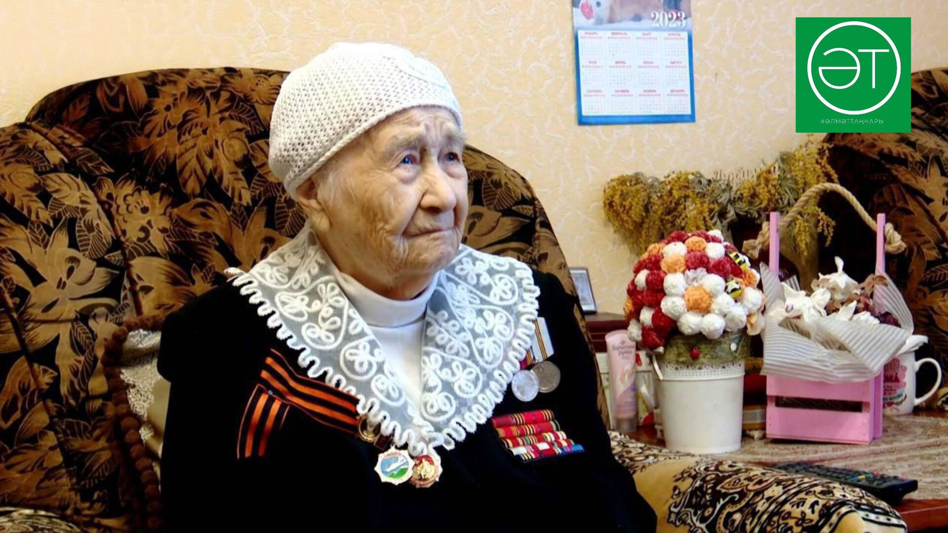 Әлмәттә яшәүче иң өлкән хатын-кыз өйдә тавыш бирде