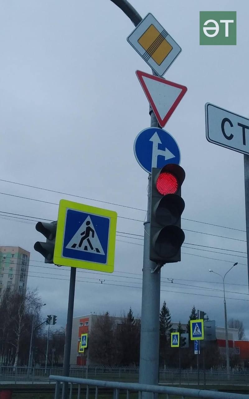 Әлмәтнең Бигәш урамында 7 октябрьдә светофорларны алыштыру башлана