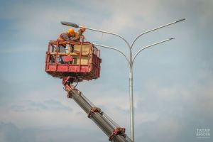Әлмәттә урамнарны көзге-кышкы сезонга әзерлиләр