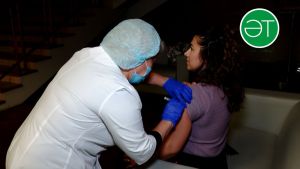 Әлмәттә сайлау участокларында гриппка каршы прививка ясатырга була