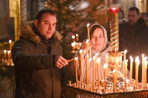 Әлмәттә яшәүче православие дине вәкилләре Раштуаны бәйрәм итте