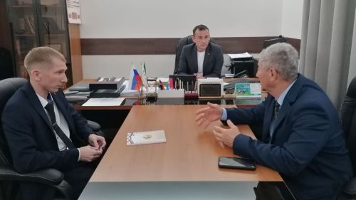 Махсус хәрби операция ветераны Глеб Меркулов Әлмәттә «Батырлар. Татарстан Геройлары» программасы буенча стажировка узды