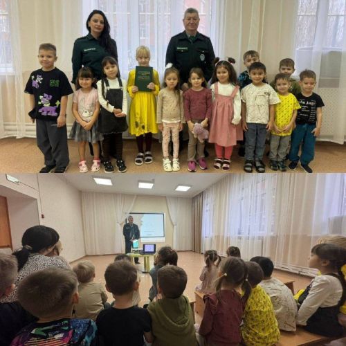 Кәләй авылында махсус хәрби операциядә катнашучы балалар өчен эко-дәрес үткәрде