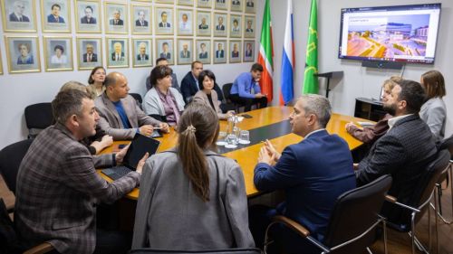 Әлмәттә Белгород өлкәсенең Губкин шәһәреннән делегация булды