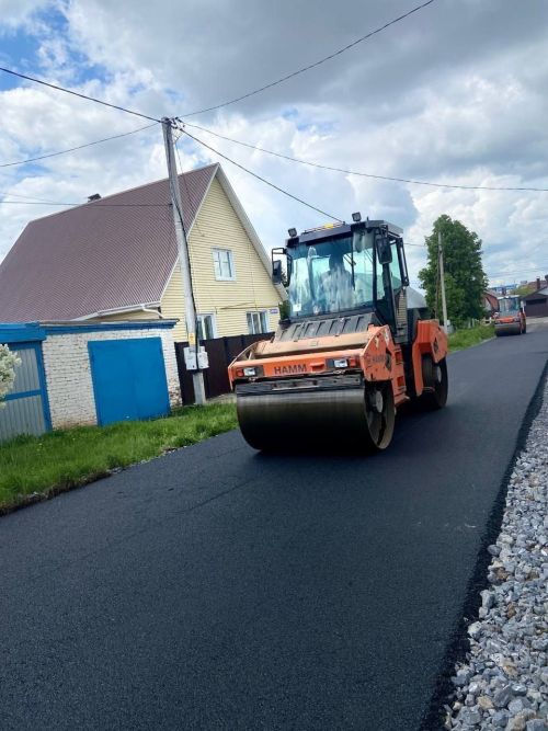 Әлмәт районында дүрт юл участогына капиталь ремонт төгәлләнә