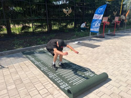 Әлмәтлеләр ГТО тест үзәгенең спорт акциясендә катнашты