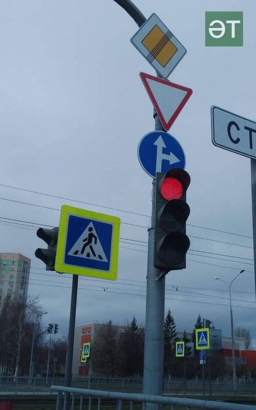 Әлмәтнең Бигәш урамында 7 октябрьдә светофорларны алыштыру башлана