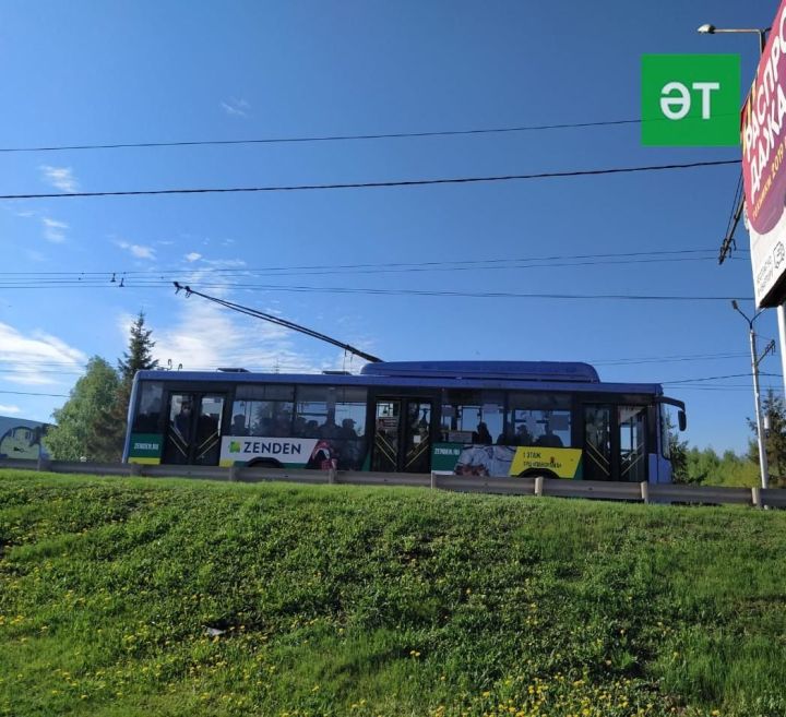 В Альметьевске возобновлено движение троллейбусов