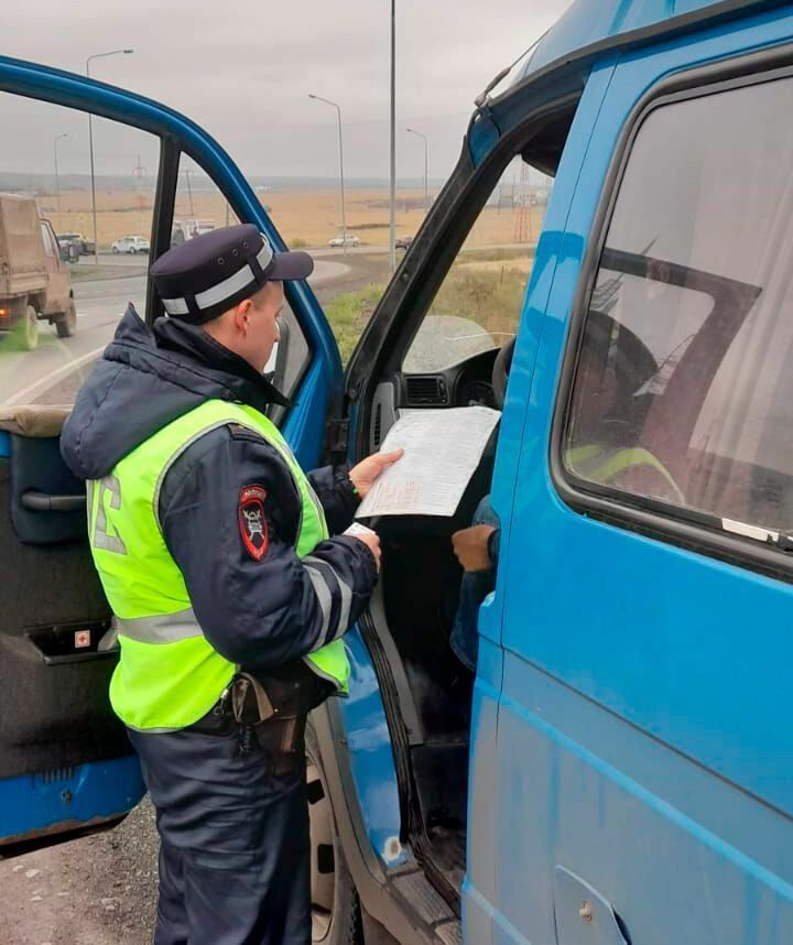 Әлмәттә «Тоннель» вакытында автоинспекторлар 26 хокук бозу очрагын ачыклаган