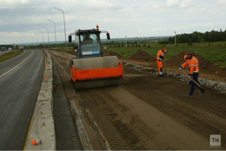 Татарстанда илкүләм проект буенча Әлмәт – Лениногорск юлларының якынча 3 км ремонтланган