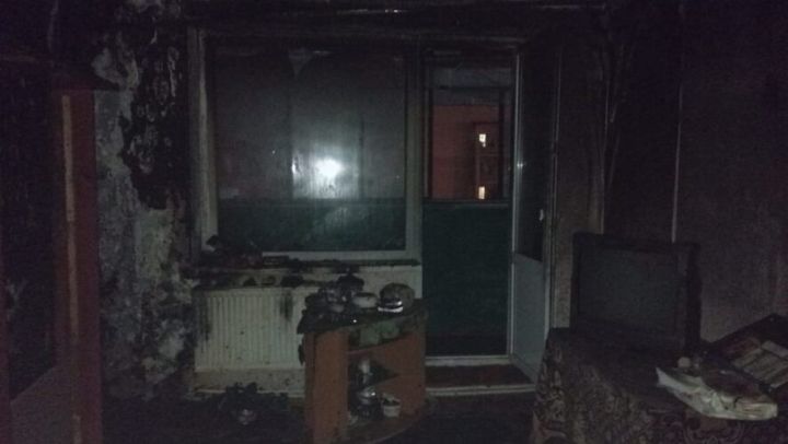 Әлмәтле янгын вакытында зыян күргән