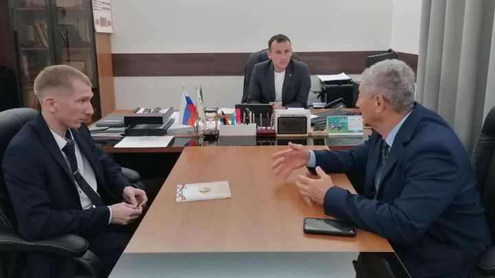 Махсус хәрби операция ветераны Глеб Меркулов Әлмәттә «Батырлар. Татарстан Геройлары» программасы буенча стажировка узды