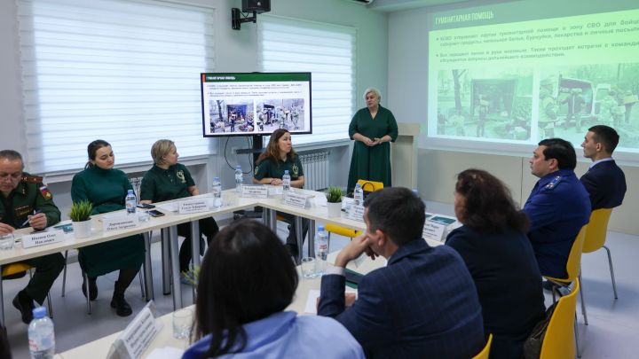 Ватан сугышчылары гаиләләре комитеты Әлмәттә махсус хәрби операциядә катнашучыларның гаиләләренә комплекслы ярдәм күрсәтте