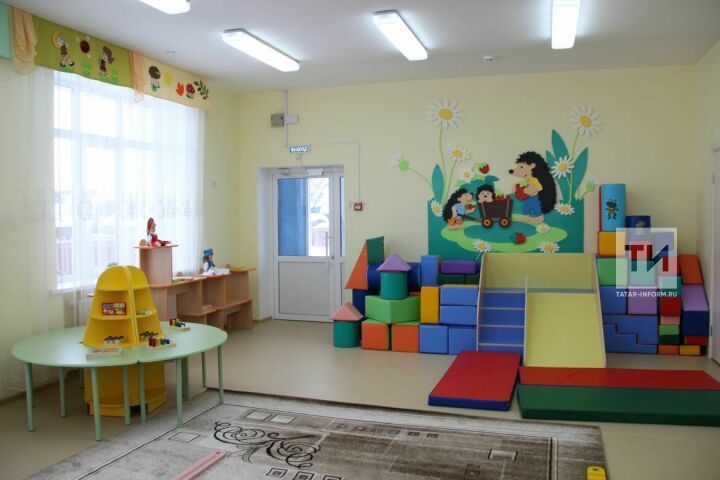 Әлмәт районында ике балалар бакчасын 68 млн сумга ремонтланган