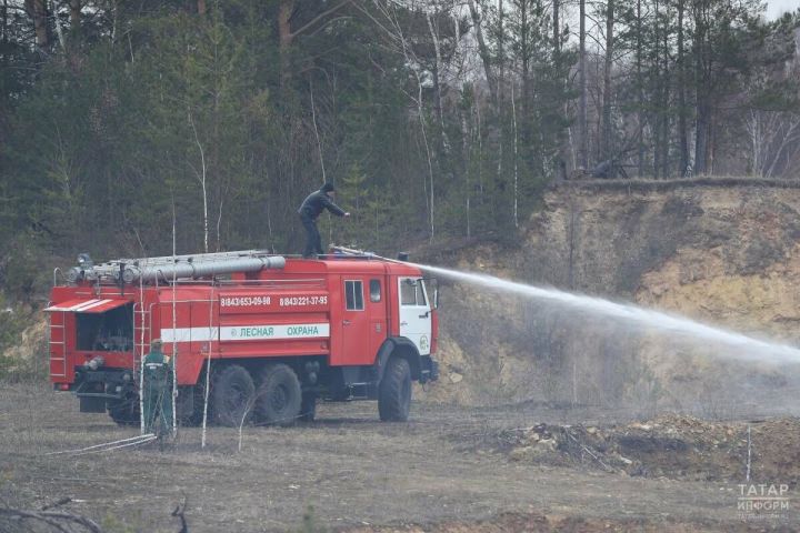 Татарстанда урманнарда янгын куркынычы югары булу сәбәпле шторм кисәтүе игълан ителде