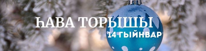 14 гыйнварга һава торышы