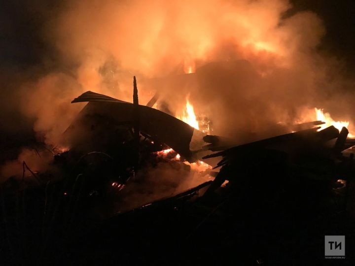 Әлмәттә янгын булган