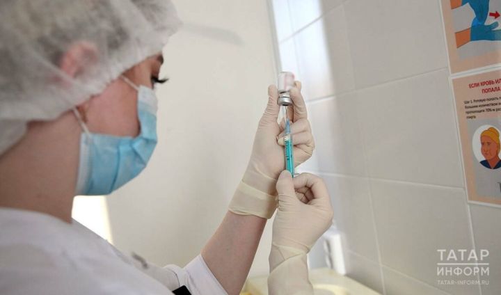 Әлмәттә гриппка каршы прививкалар ясау кампаниясе дәвам итә