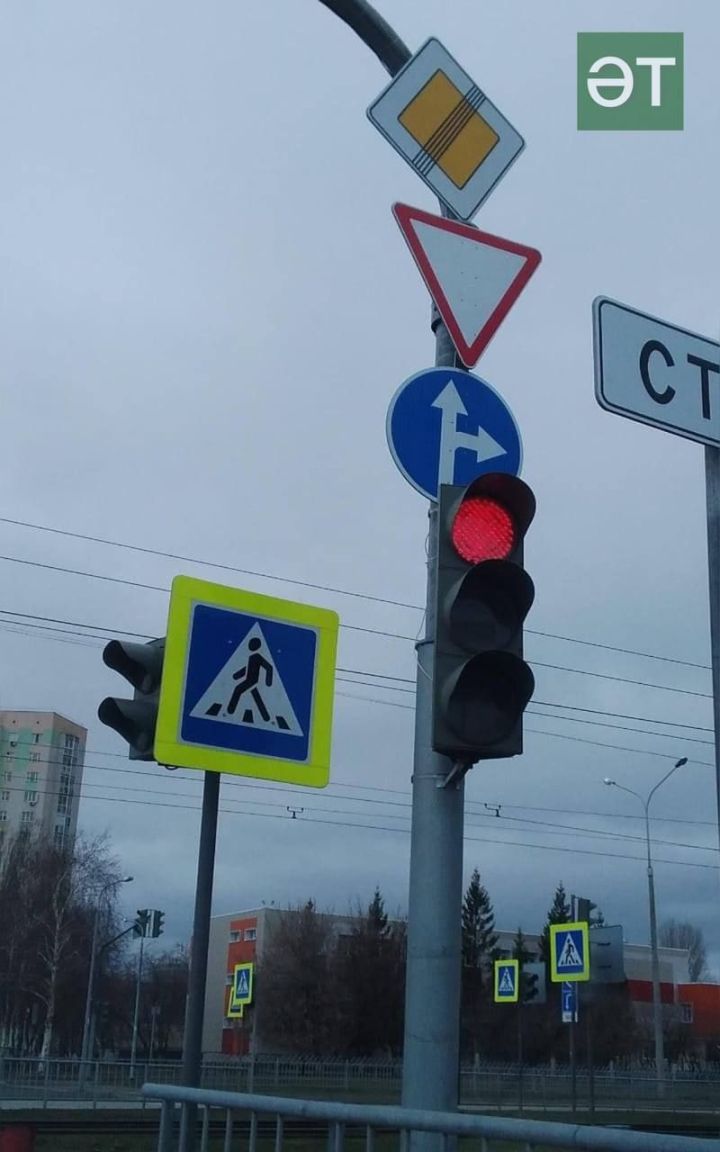 Әлмәтнең Бигәш урамында 7 октябрьдә светофорларны алыштыру башлана