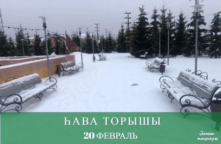 20 февральгә һава торышы