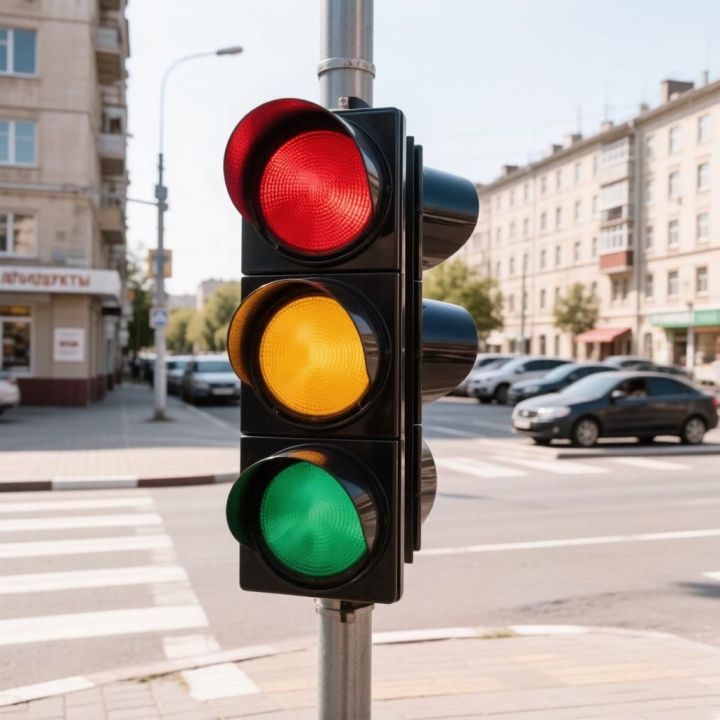 Әлмәттә вакытлыча светофор эшләмиячәк
