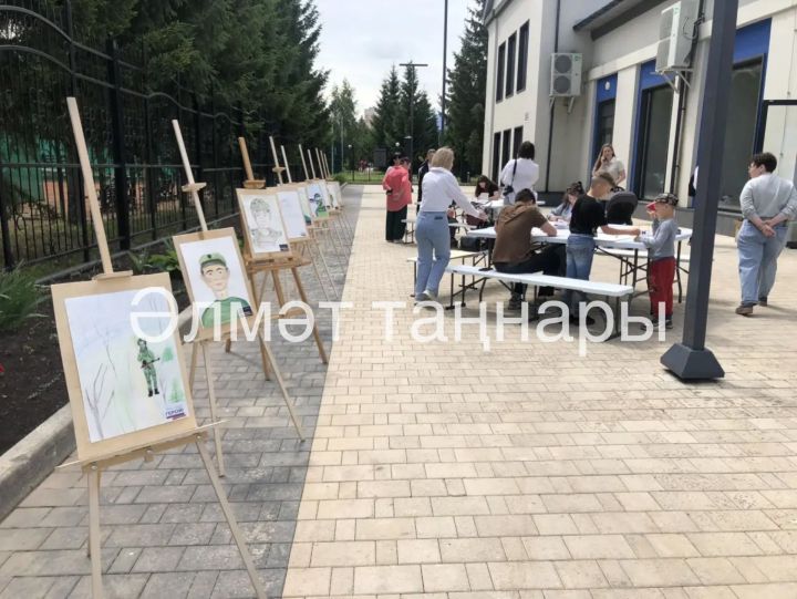 Әлмәттә «Минем әти-Герой» республика проекты старт алды